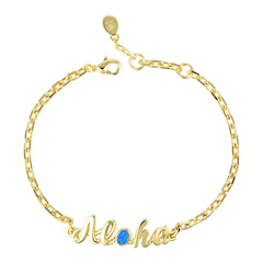 Everyday Bracelet - Blue Opal - 0025