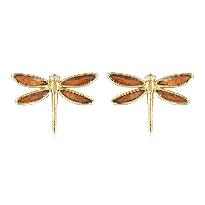 Nature Earrings - Wood - 0047