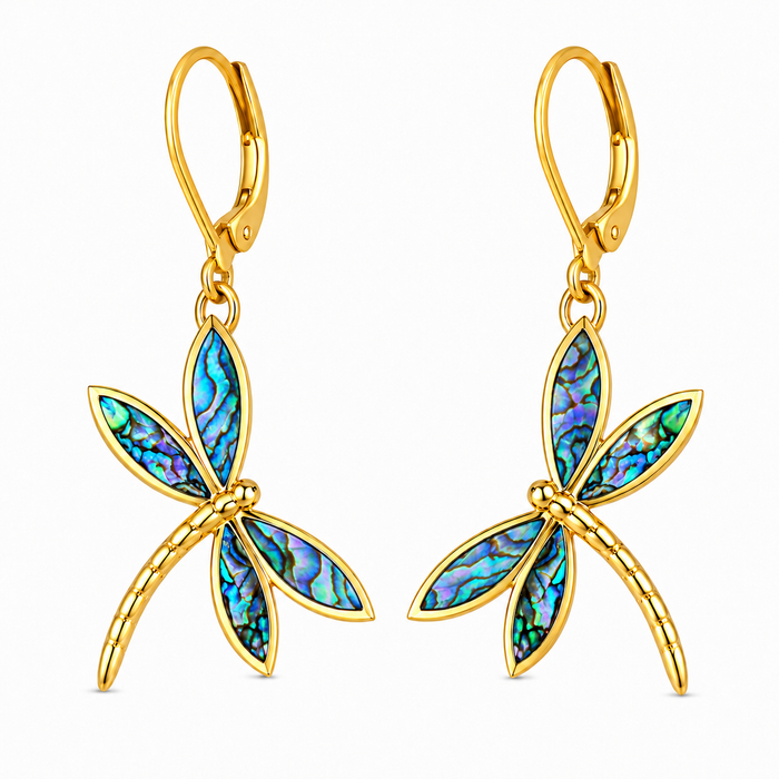 Nature Earrings - Abalone - 0057