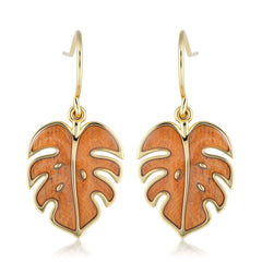 Nature Earrings - Wood - 0081