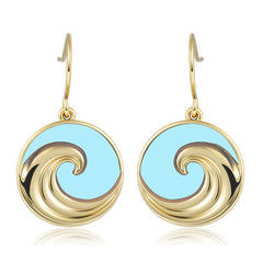 Ocean Earrings - Plain - 0082
