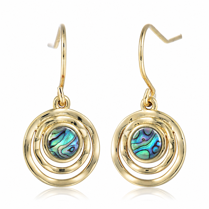 Everyday Earrings - Abalone - 0087
