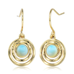 Everyday Earrings - Larimar - 0087