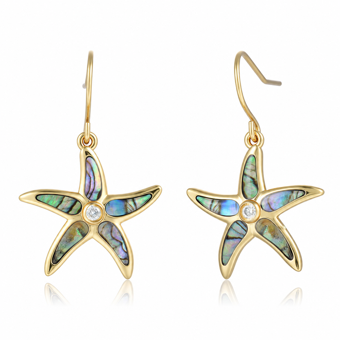Ocean Earrings - Abalone - 0090