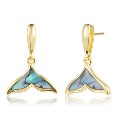 Ocean Earrings - Abalone - 0095