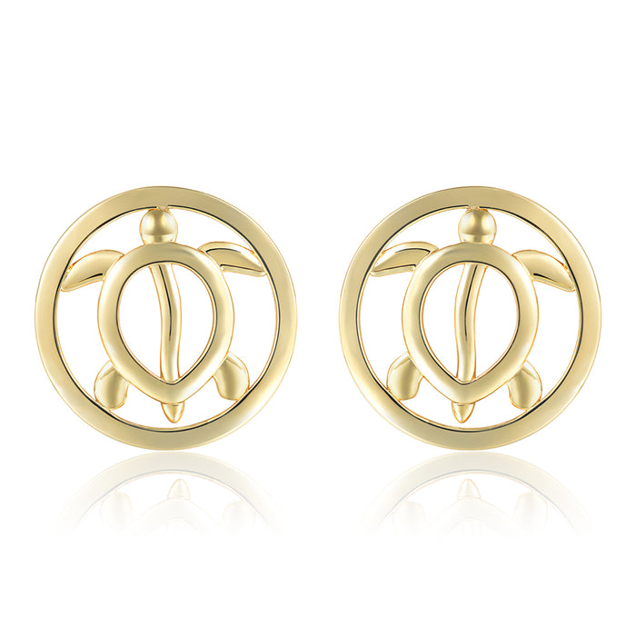 Honu Earrings - Plain - 0113