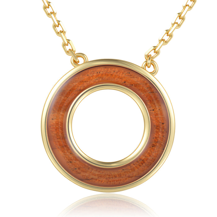 Everyday Necklace - Wood - 0073