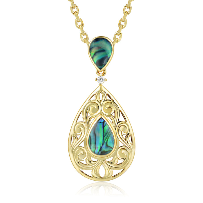Everyday Pendant - Abalone - 0003