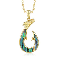 Island Icon Pendant - Abalone - 0007