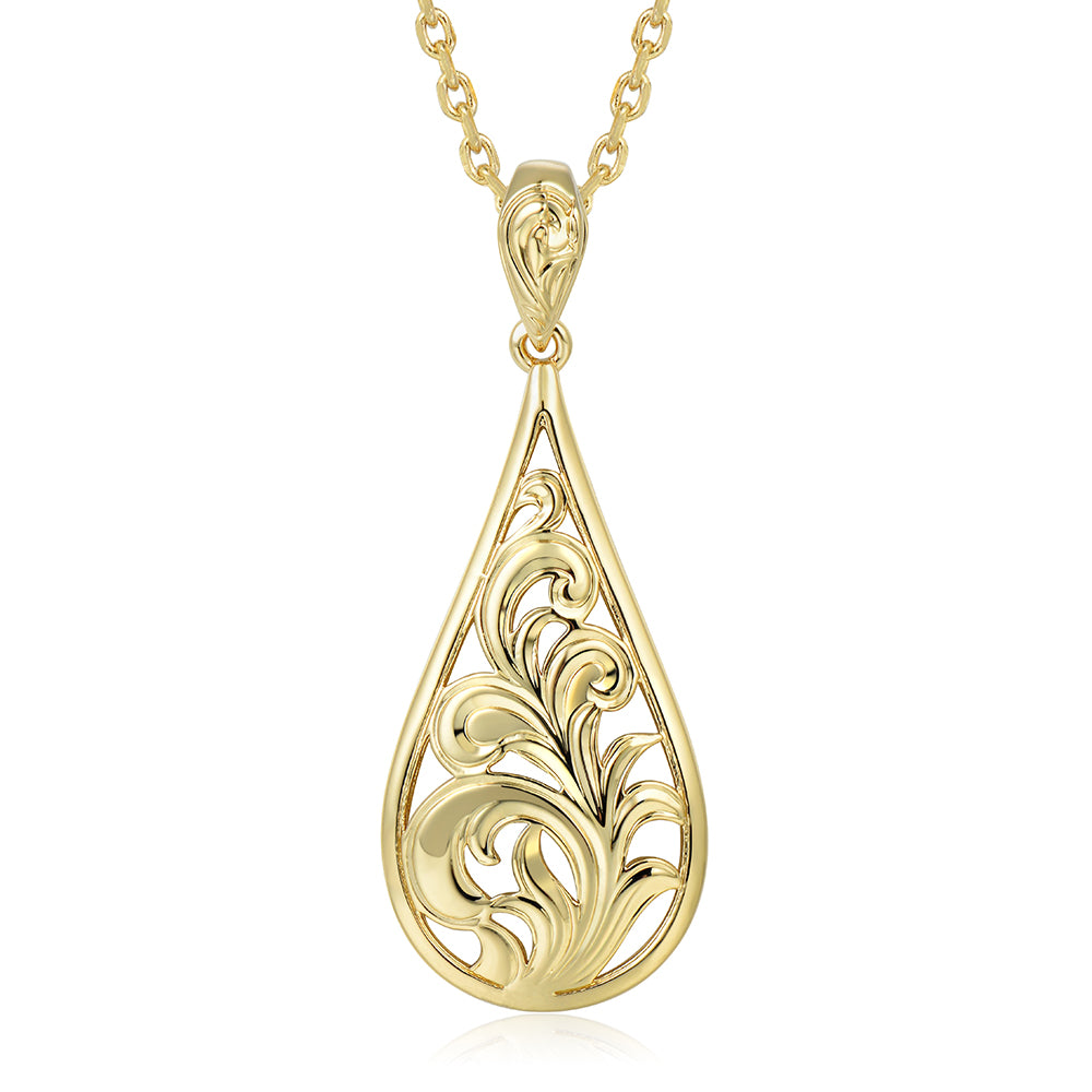 Island Icon Pendant - Plain - MBP004MY