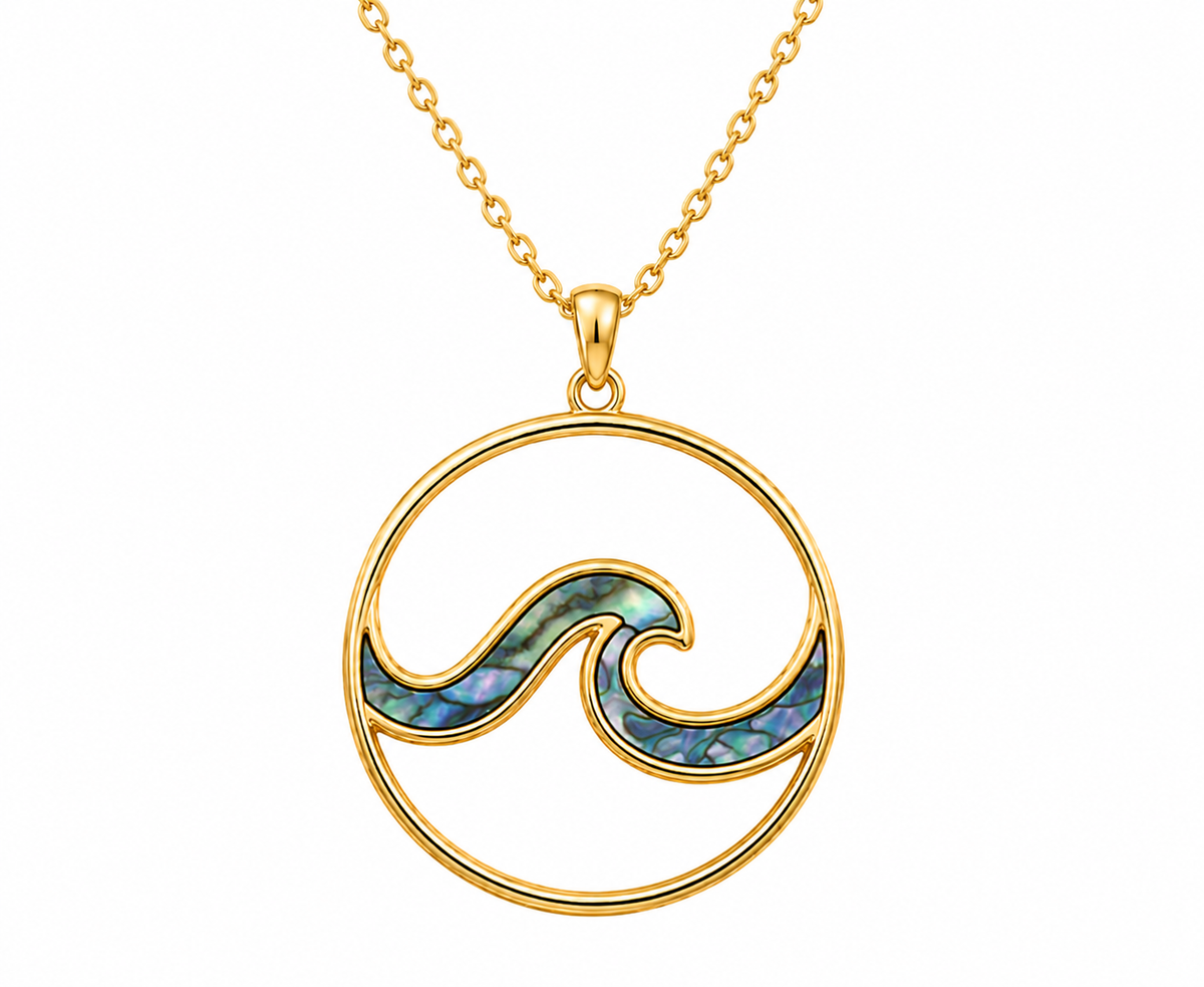 Ocean Pendant - Abalone - 0130