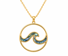 Ocean Pendant - Abalone - 0130