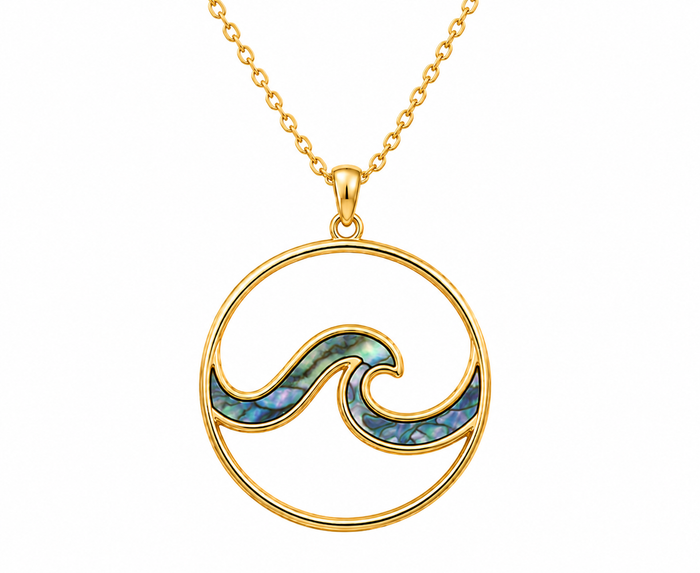 Ocean Pendant - Abalone - 0130
