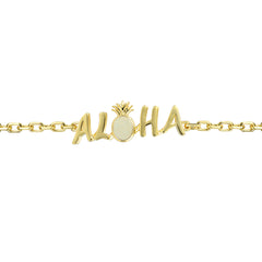 Everyday Bracelet - White Opal - 0024