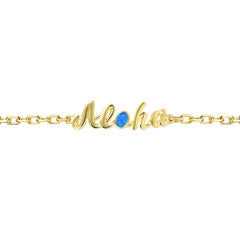 Everyday Bracelet - Blue Opal - 0025