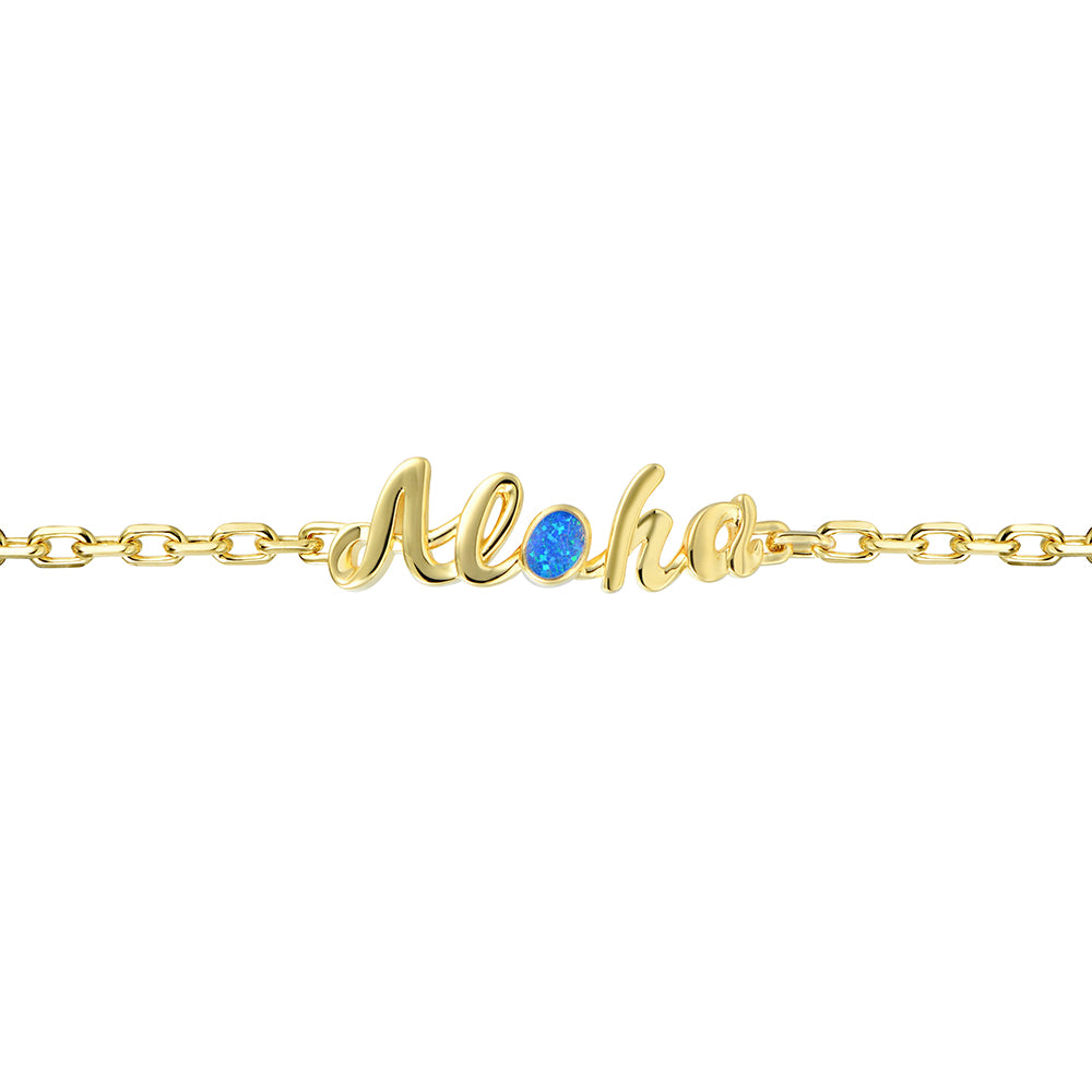 Everyday Bracelet - Blue Opal - 0025