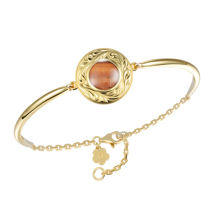 Island Icon Bracelet - Wood - 0074
