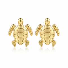 Honu Earrings - Plain - 0016