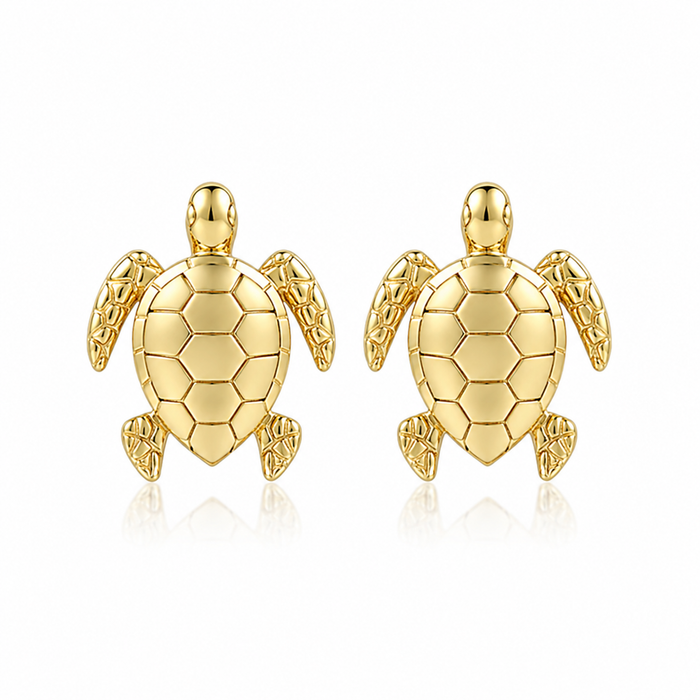 Honu Earrings - Plain - 0016