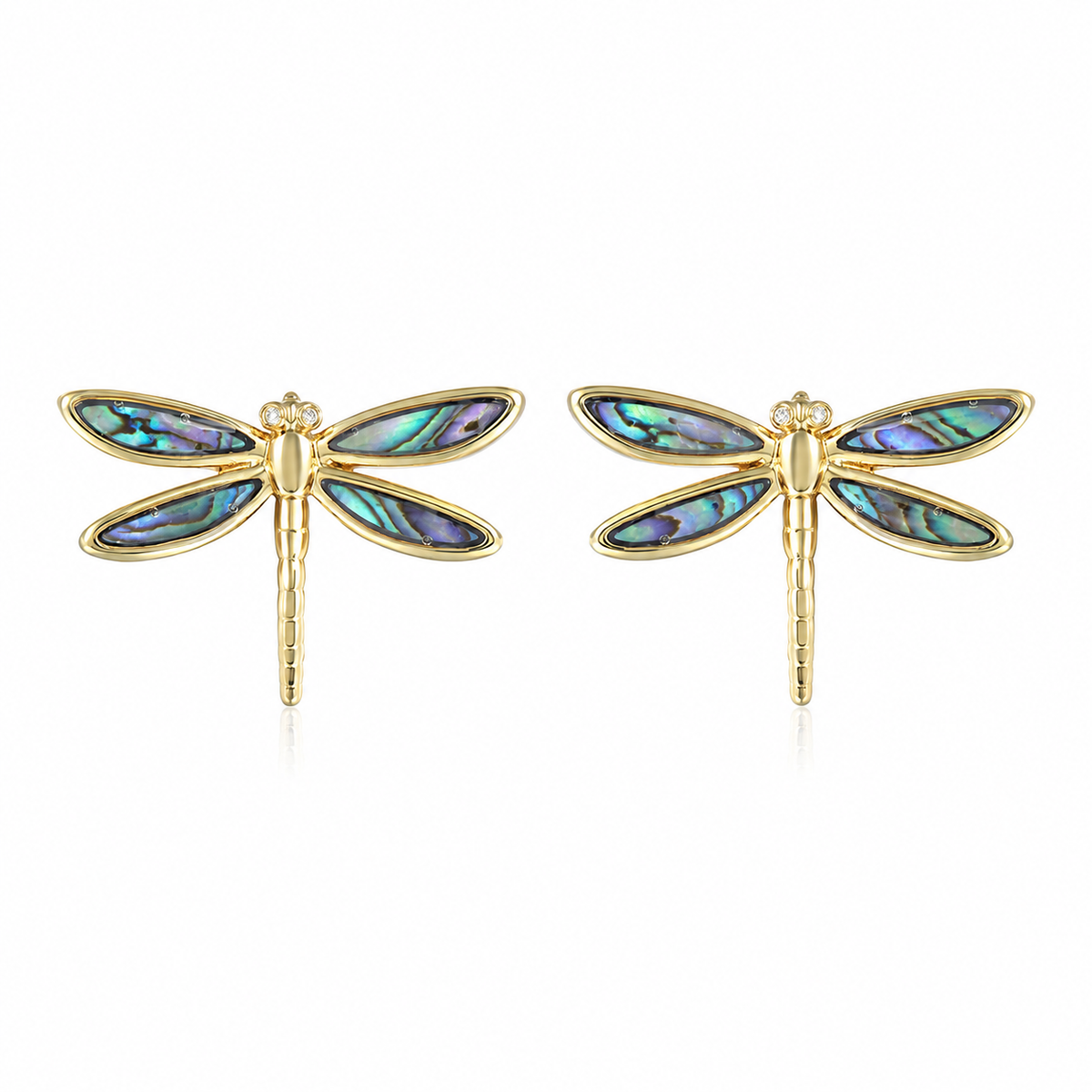 Nature Earrings - Abalone - 0047