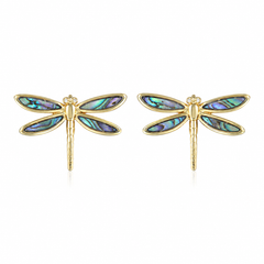 Nature Earrings - Abalone - 0047