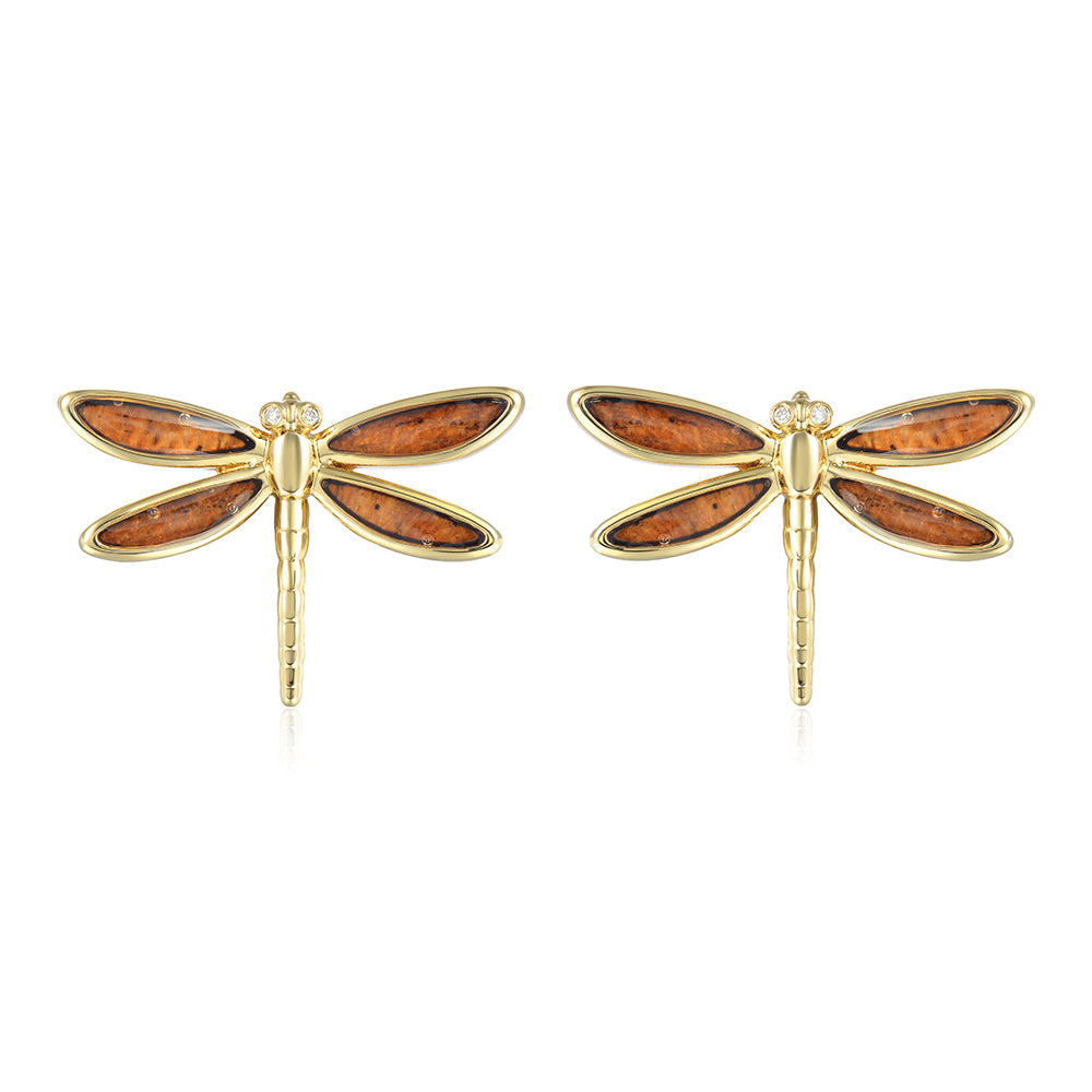 Nature Earrings - Wood - 0047