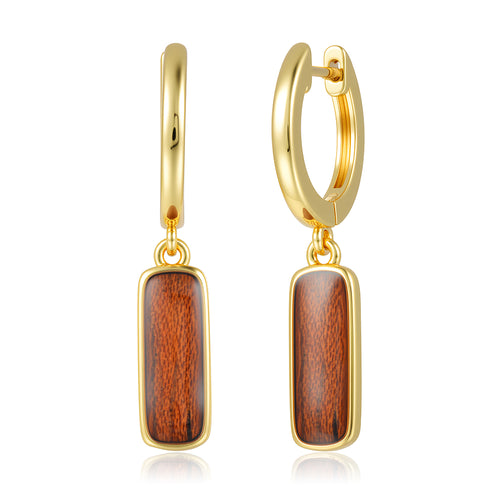 Everyday Earrings - Wood - 0069