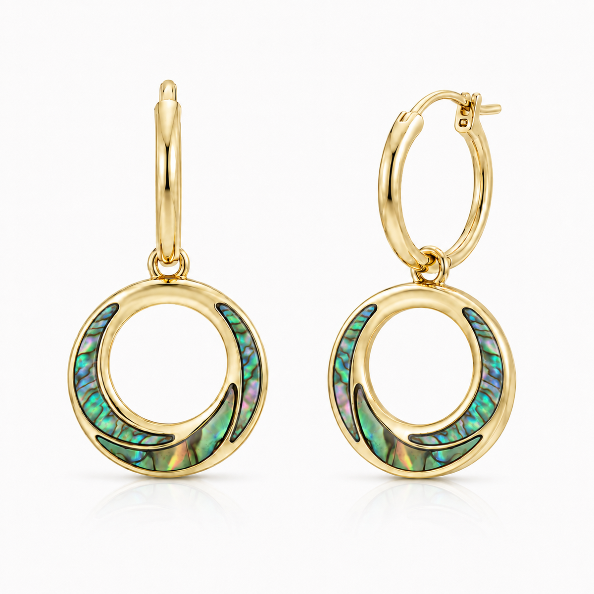 Ocean Earrings - Abalone - 0075