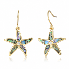 Ocean Earrings - Abalone - 0090