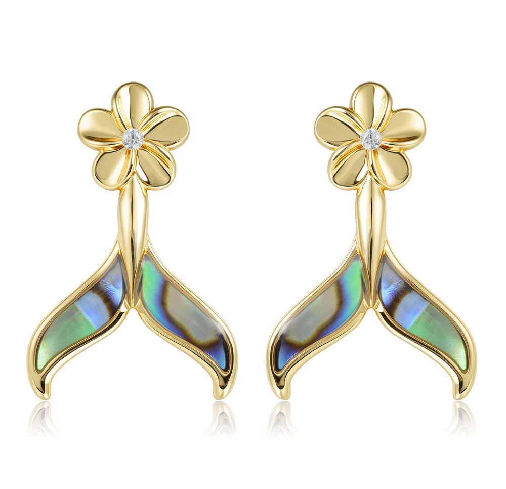Ocean Earrings - Abalone - 0102