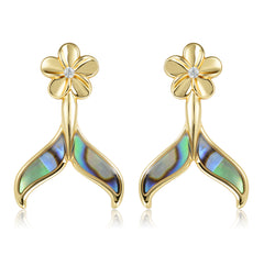 Ocean Earrings - Abalone - 0102