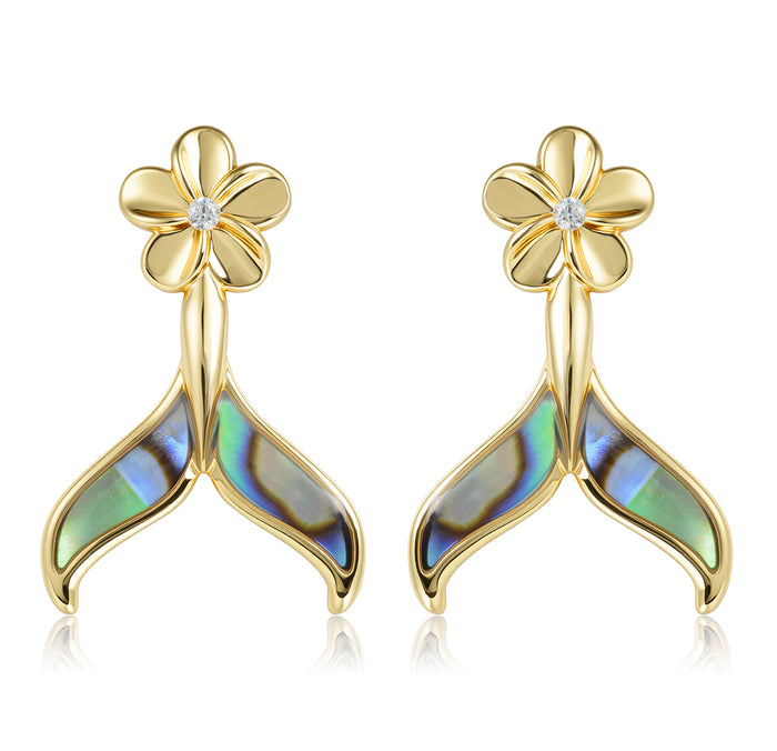 Ocean Earrings - Abalone - 0102