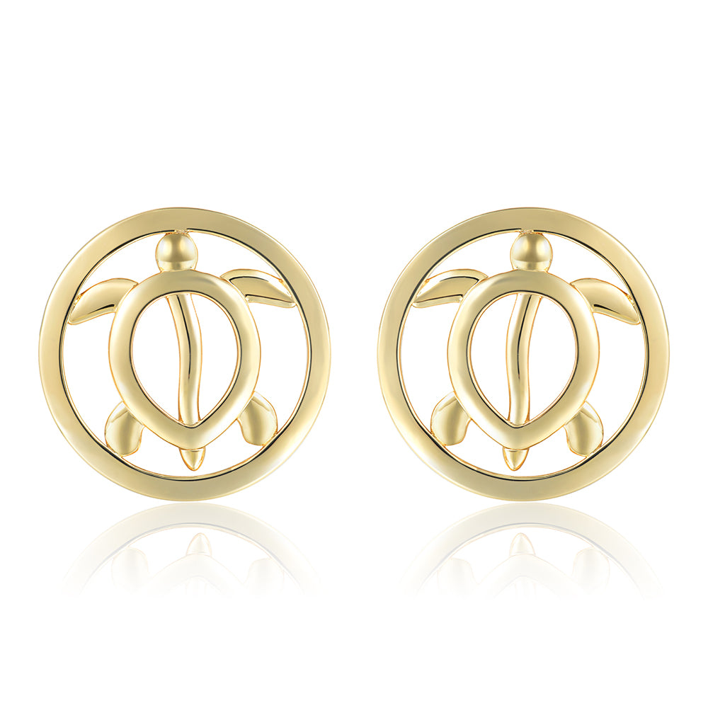 Honu Earrings - Plain - 0113