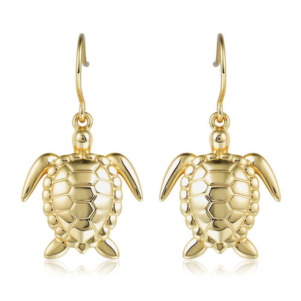 Honu Earrings - Plain - 0119