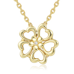 Island Floral Necklace - Plain - 0009