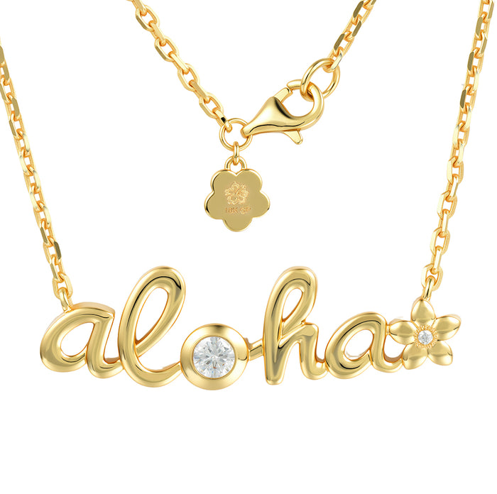 Island Icon Necklace - Plain - 0122