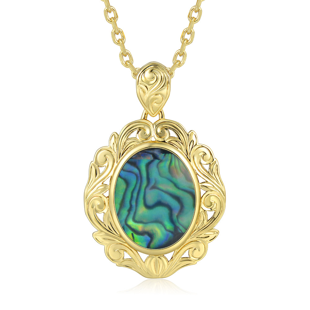 Everyday Pendant - Abalone - 0001