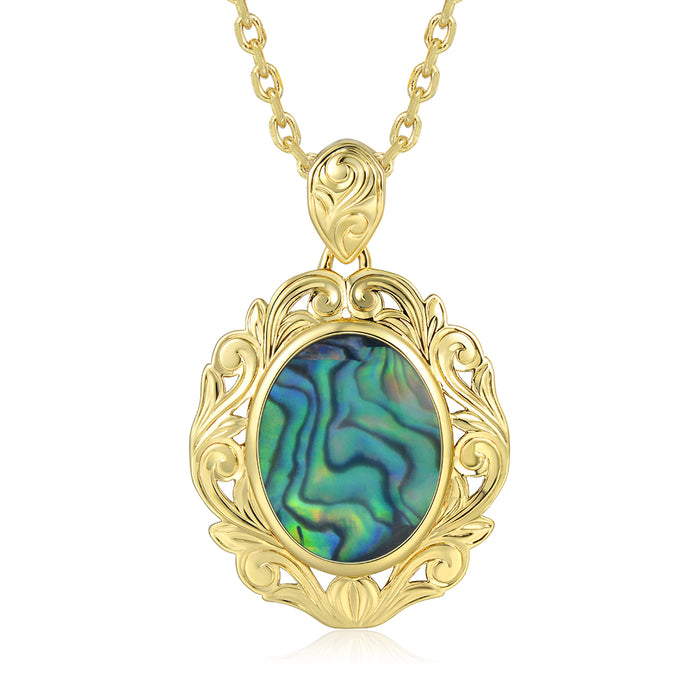 Everyday Pendant - Abalone - 0001