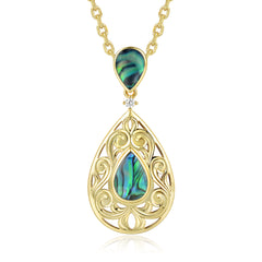 Everyday Pendant - Abalone - 0003