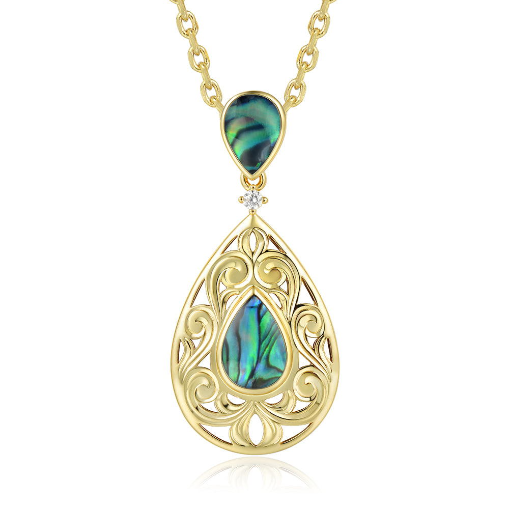 Everyday Pendant - Abalone - 0003
