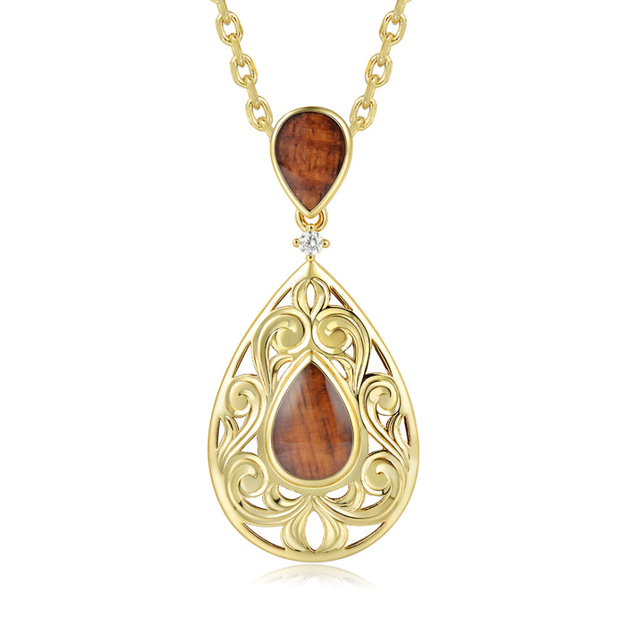 Everyday Pendant - Wood - 0003