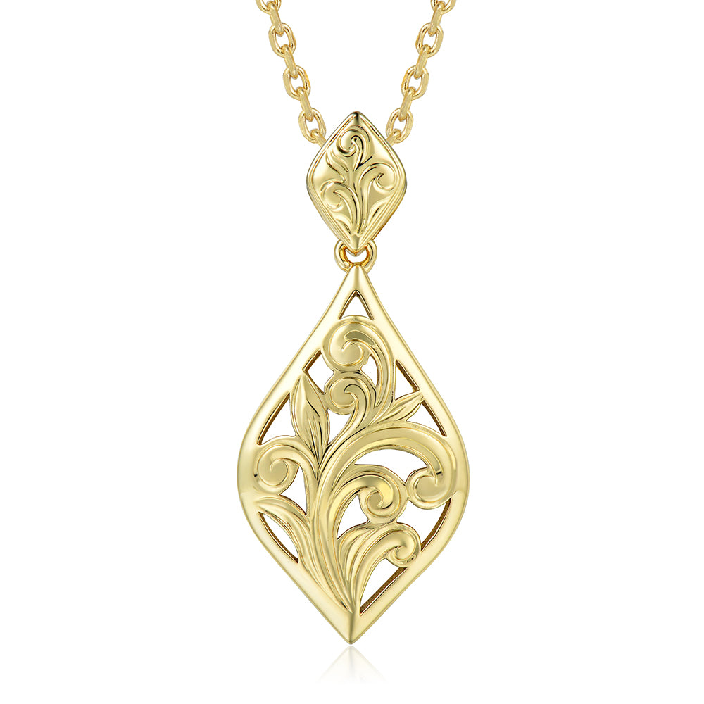 Island Icon Pendant - Plain - 0005