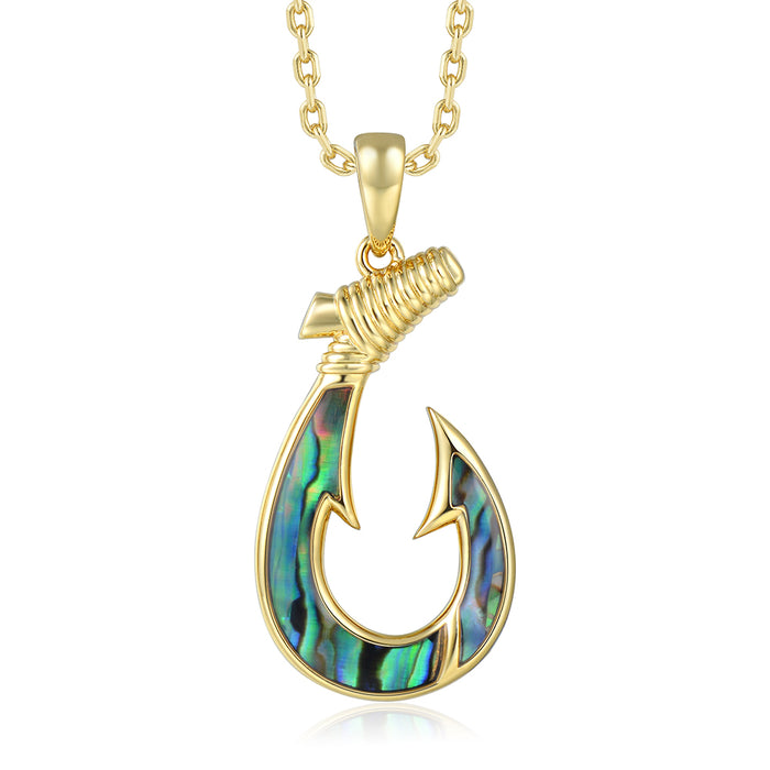 Island Icon Pendant - Abalone - 0007