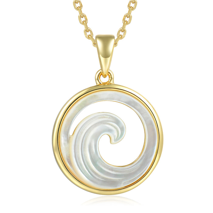 Ocean Pendant - Abalone - 0015