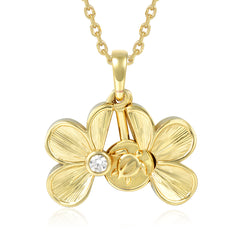 Island Floral Pendant - Plain - 0020