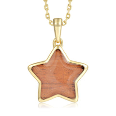 Statement Pendant - Wood - 0048