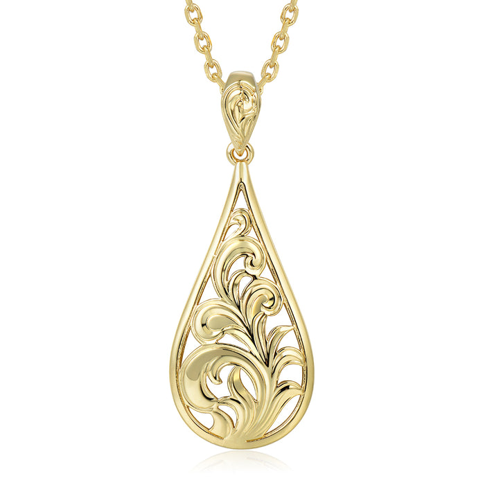 Island Icon Pendant - Plain - MBP004MY