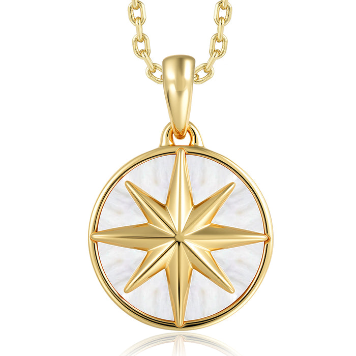 Ocean Pendant - White MOP - 0051