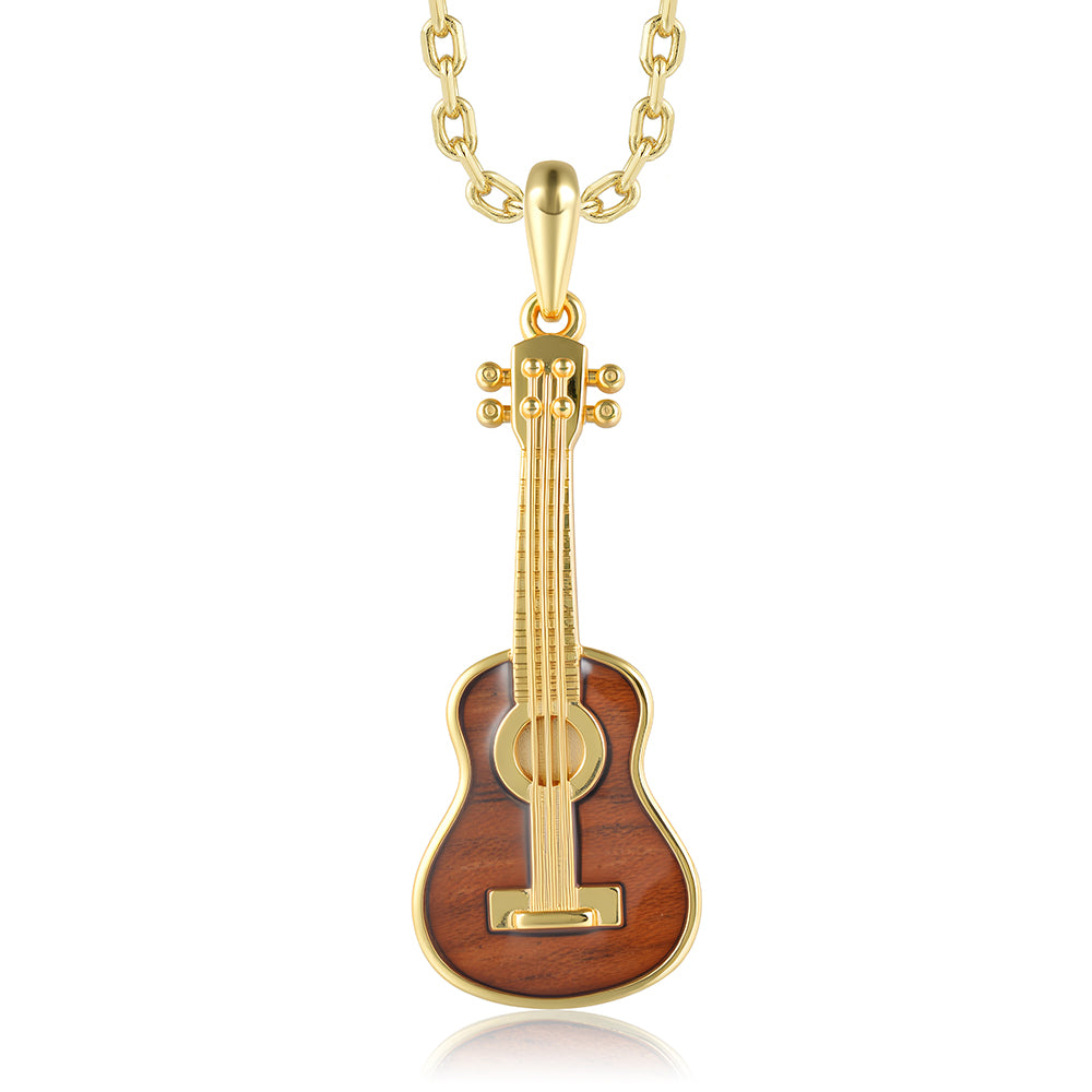 Island Icon Pendant - Wood - 0062