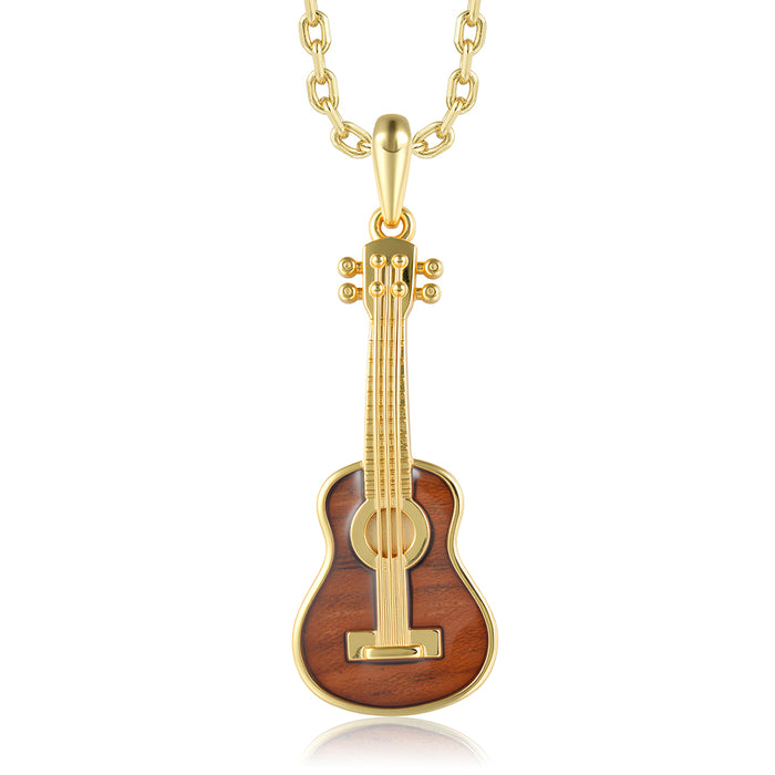 Island Icon Pendant - Wood - 0062